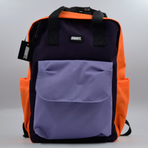 URBANITE BACKPACK E00772 ORANGE-VIOLET-PURPLE