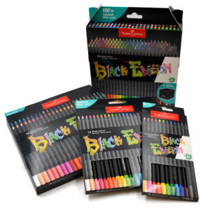 CONF. PASTELLI FABER CASTELL  DA 100  BLACK EDITION